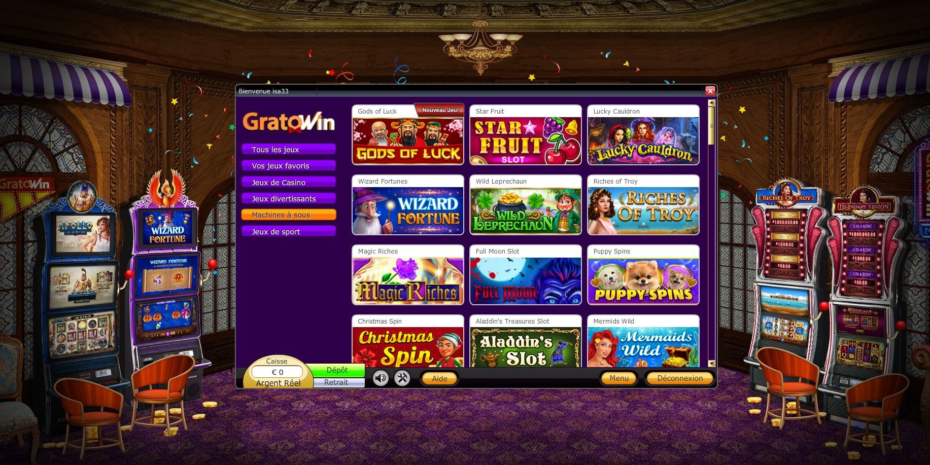 Gratowin casino