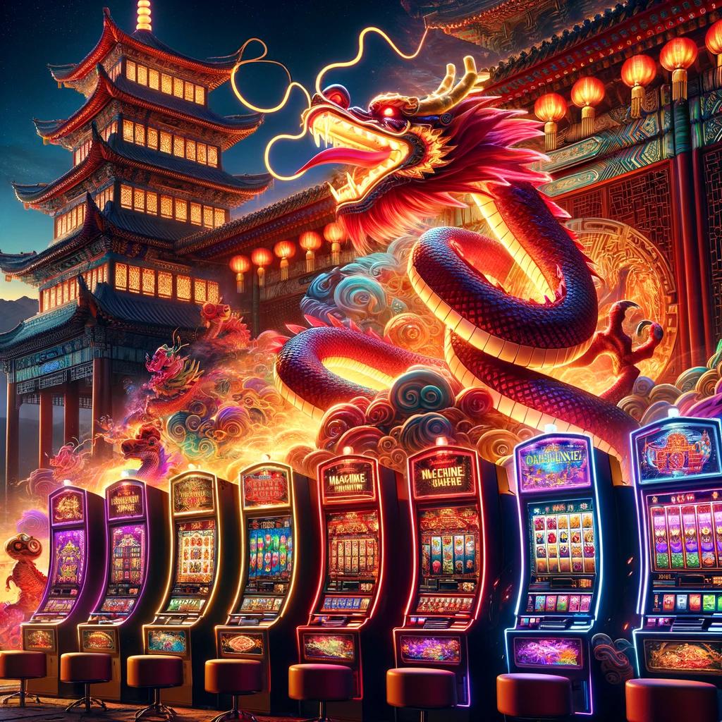 La chance du dragon : l'essence de la machine du casino chinois